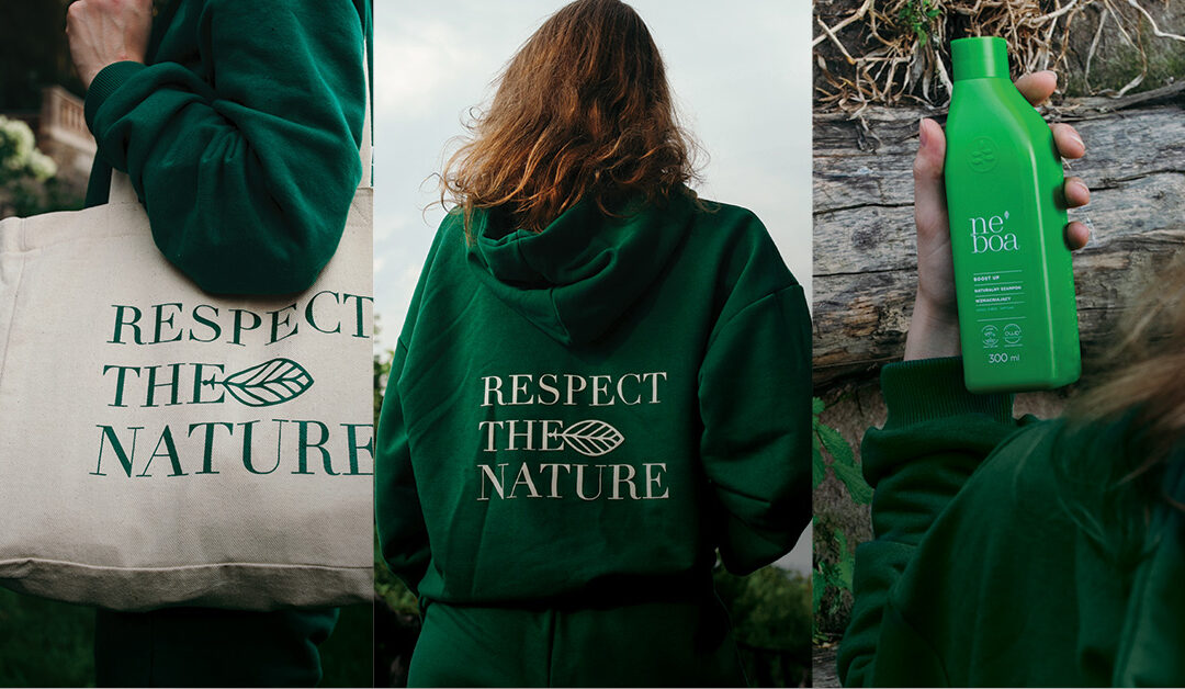 RESPECT THE NATURE to filozofia marki Neboa, która połączyła ją we wspólnej akcji z polską marką NoszeSztuke!