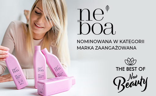 Marka Neboa nominowana kategorii Marka Zaangażowana – The Best of New Beauty