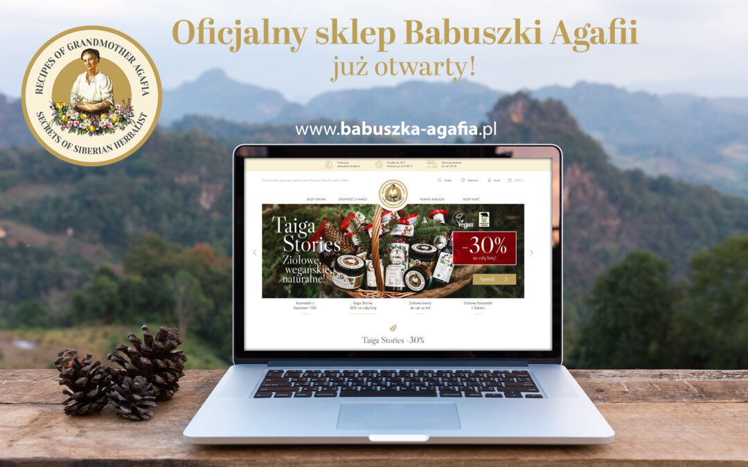 Receptury Babuszki Agafii – własny e-commerce