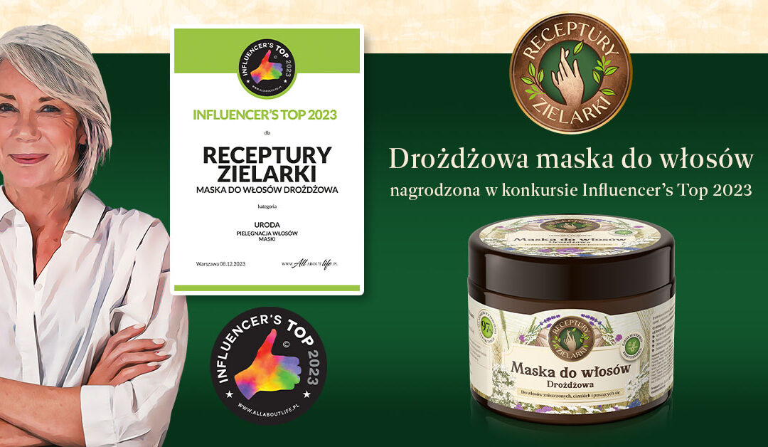 The Receptury Zielarki brand received the Influencer’s Top 2023 award